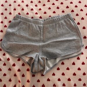 aritzia sweatshorts